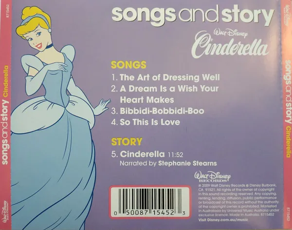 Songs And Story: Cinderella
