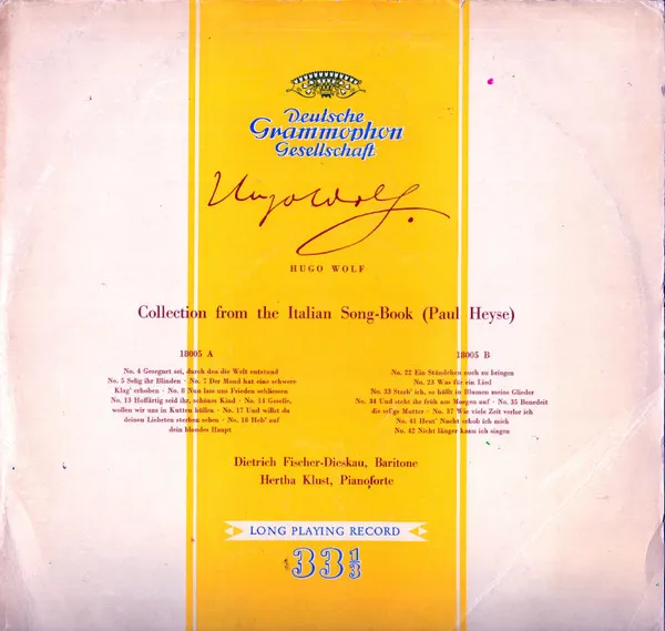 Collection From The Italian Songbook