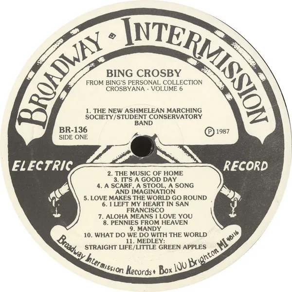 Crosbyana - Volume 6 From Bing's Personal Collection