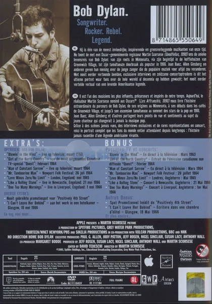 No Direction Home: Bob Dylan (A Martin Scorsese Picture)