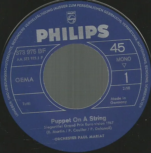 Puppet On A String / This Is My Song