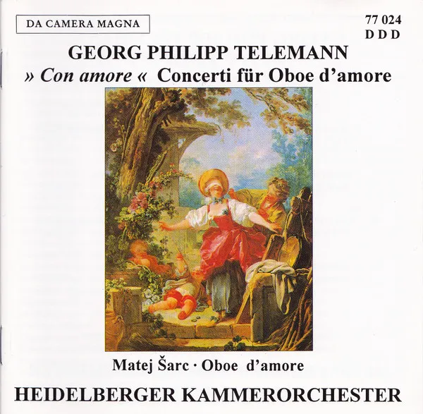 Concerti für Oboe d'Amore
