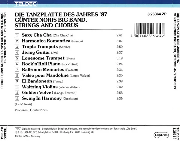 Die Tanzplatte Des Jahres '87
