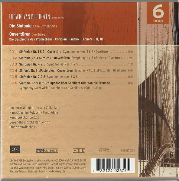 Die Sinfonien · The Symphonies / Ouvertüren · Overtures