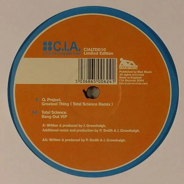 Greatest Thing (Total Science Remix) / Bang Out VIP