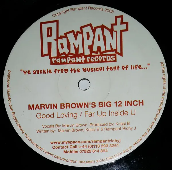 Marvin Brown's Big 12 Inch