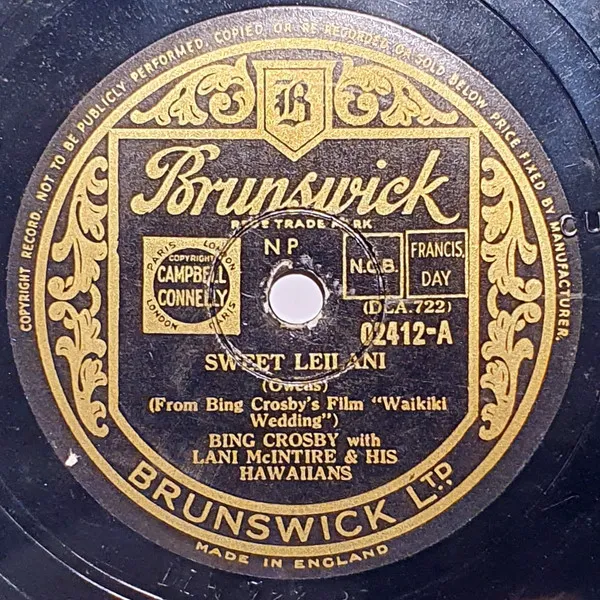 Sweet Leilani / The One Rose (That's Left In My Heart)