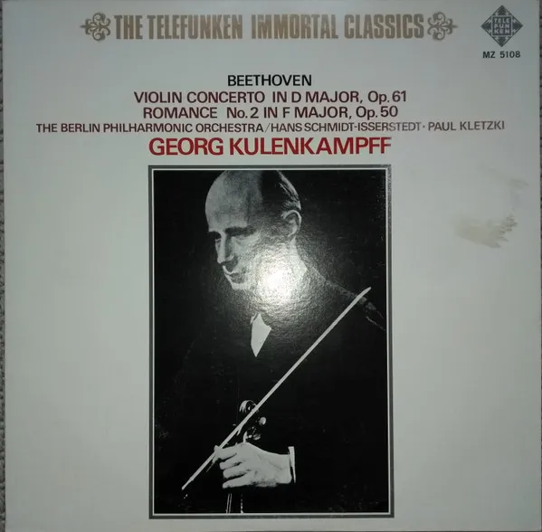Violin Concerto In D Major, Op. 61 Romance No.2 In F Major, Op. 50