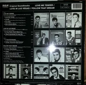 Love Me Tender / Love In Las Vegas / Follow That Dream