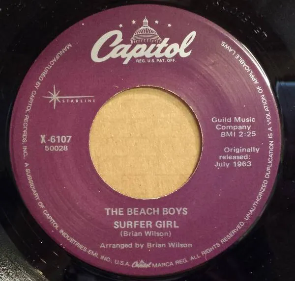 Surfer Girl / Little Deuce Coupe