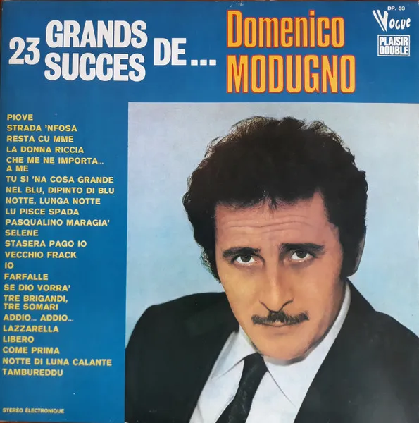 23 Grands Succes De... Domenico Modugno