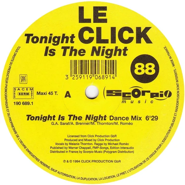 Tonight Is The Night