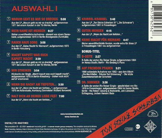 Auswahl I (Klassiker & Raritäten)
