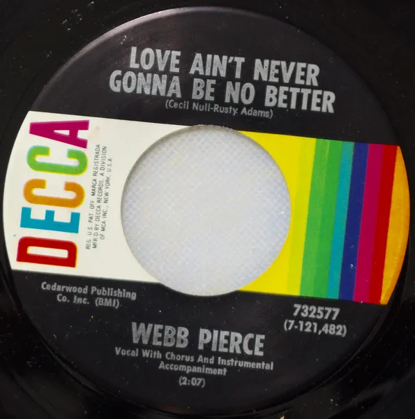 Love Ain't Never Gonna Be No Better