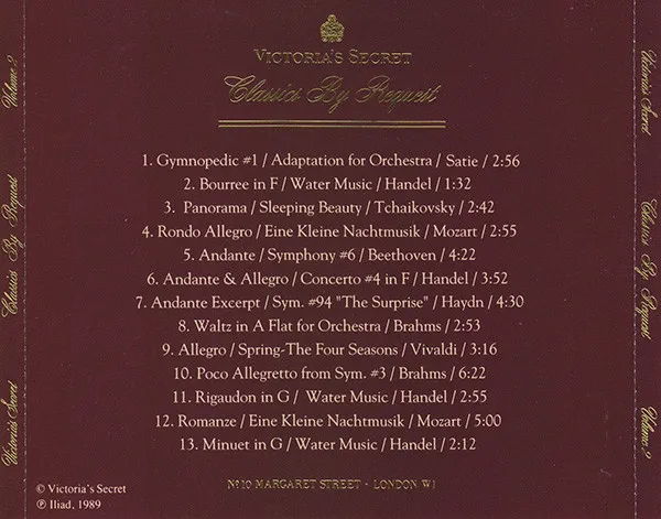 Victoria's Secret Classics By Request Volume 2