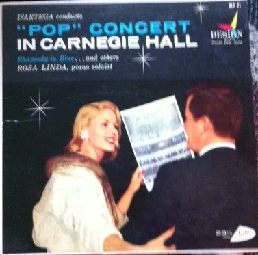 "Pop" Concert In Carnegie Hall