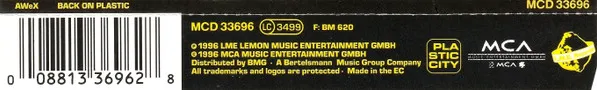 Back On Plastic (Original & Remixes)