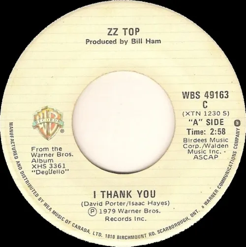 I Thank You