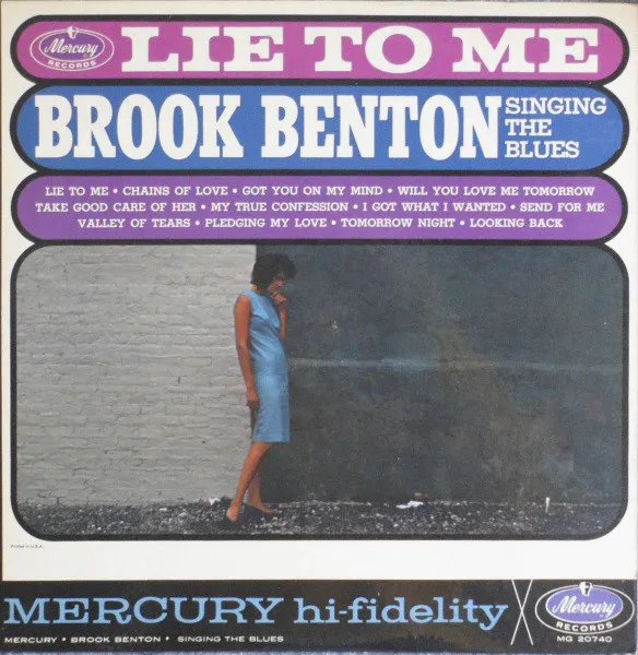 Lie To Me - Brook Benton Singing The Blues