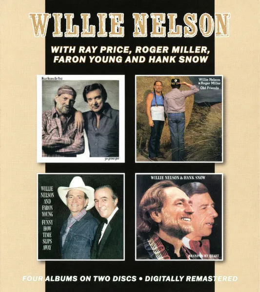 San Antonio Rose (With Ray Price) / Old Friends (With Roger Miller) / Funny How Time Slips Away (With Faron Young) / Brand On My Heart (With Hank Snow)