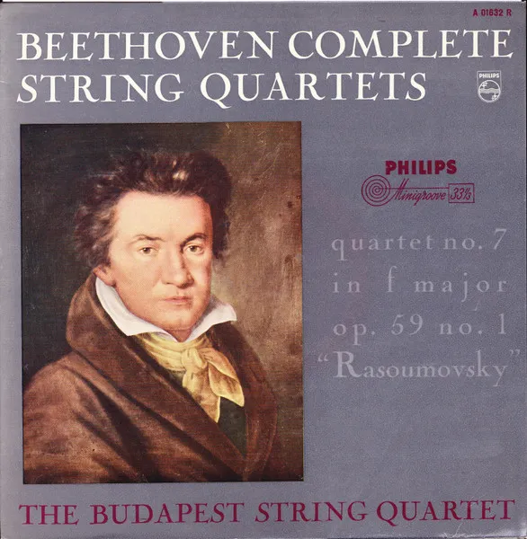 Quartet No. 7 In F Major Op. 59 No. 1 "Rasoumovsky"