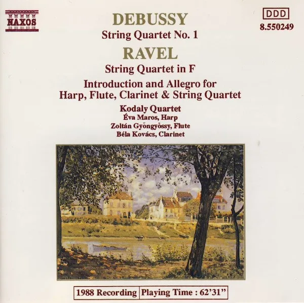 String Quartet No. 1 / String Quartet In F / Introduction And Allegro For Harp, Flute, Clarinet & String Quartet