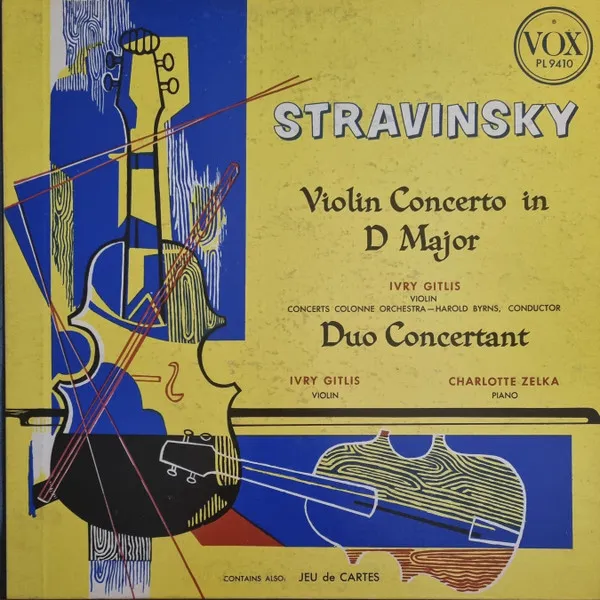Violin Concerto In D Major / Duo Concertant / Card Game