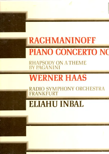 Piano Concerto No. 2 / Rhapsody On A Theme  By Paganini