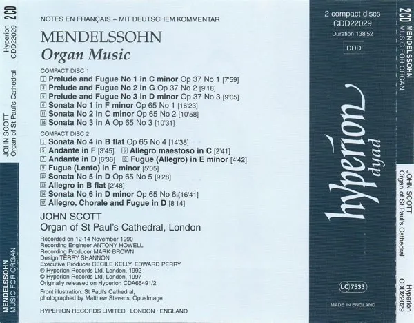 Music For Organ