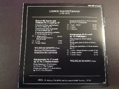 Klavierkonzert No. 3, Klaviersonaten