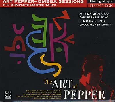 The Art Of Pepper - Omega Sessions: The Complete Master Takes