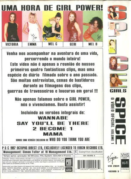 Spice: O Vídeo Oficial Volume 1 (Uma Hora De Girl Power!)