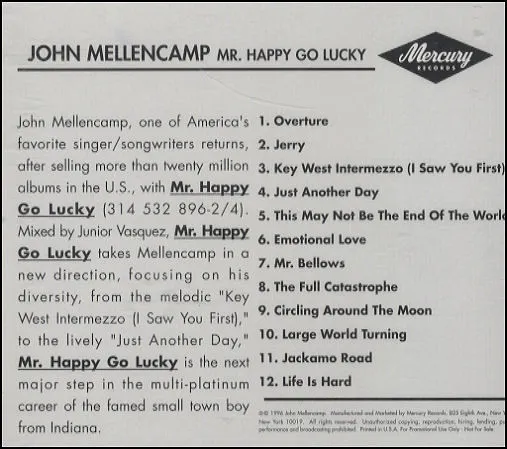 Mr. Happy Go Lucky (Snippets)