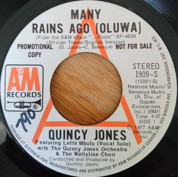 Many Rains Ago (Oluwa) / Roots Medley