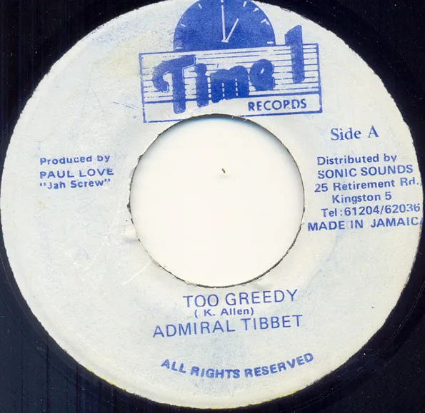 Too Greedy / Greedy Dub