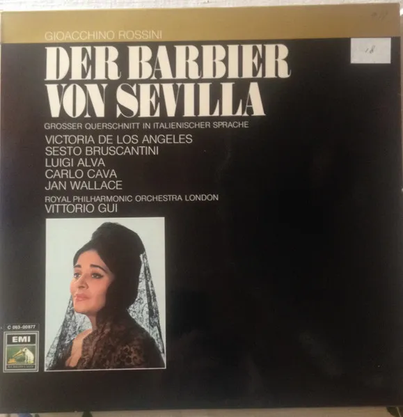 Der Barbier von Sevilla (Grosser Querschnitt In Italienischer Sprache)