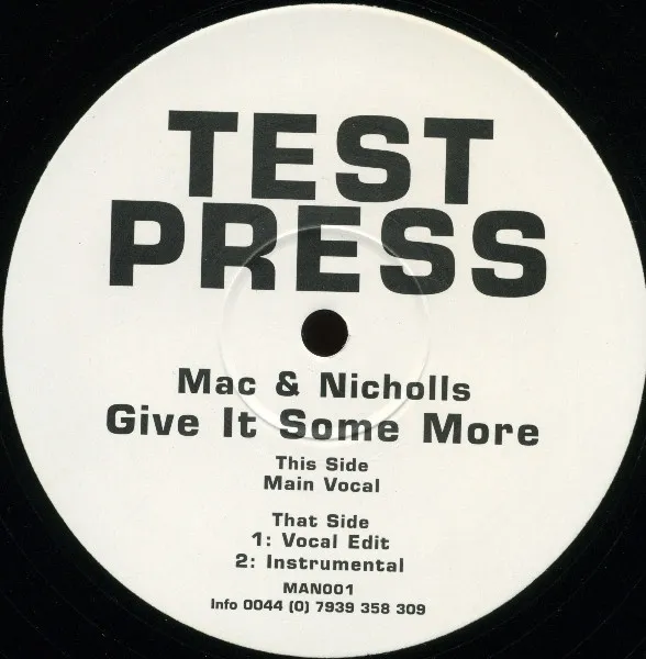 Give It Some More