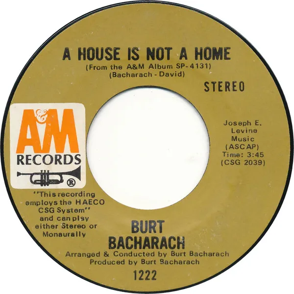 A House Is Not A Home