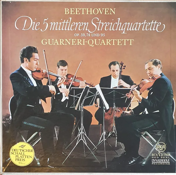 Die 5 Mittleren Streichquartette,op 59,74 Und 95