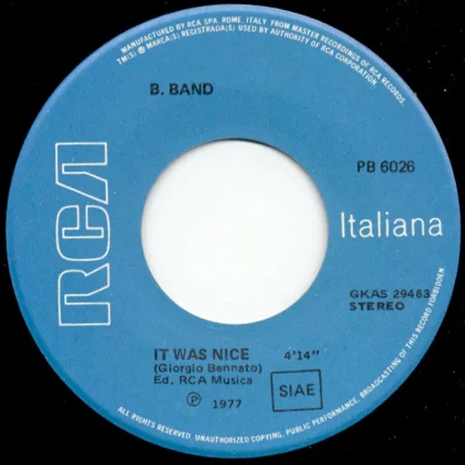 It Was Nice / Che Te Ne Fai