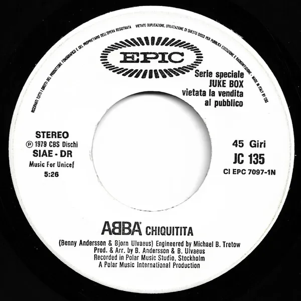 Chiquitita / Hold The Line