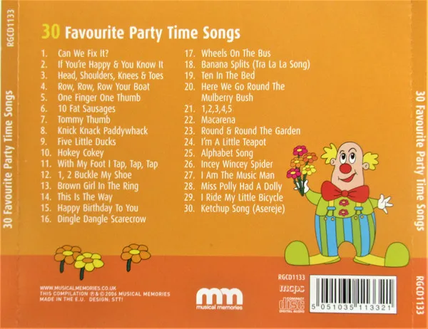 30 Favourite Party Time Songs