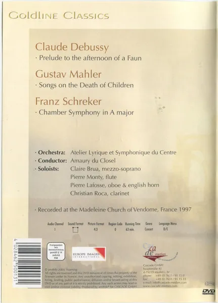 Debussy - Mahler - Schreker