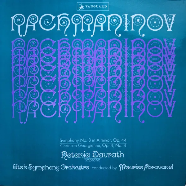Symphony No. 3 In A Minor, Op. 44 / Chanson Georgienne, Op. 4, No. 4