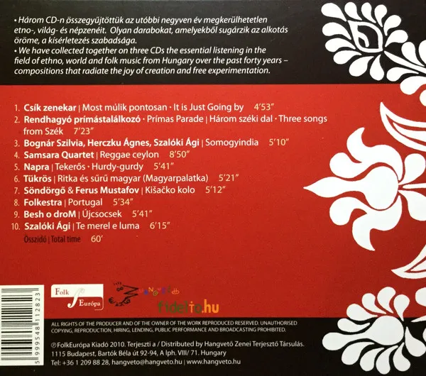 Hungarian World Music 3, Those 2000