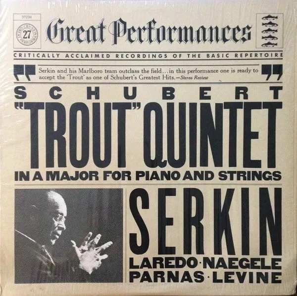 Quintet In A Major For Piano And Strings, Op.114 "Trout"