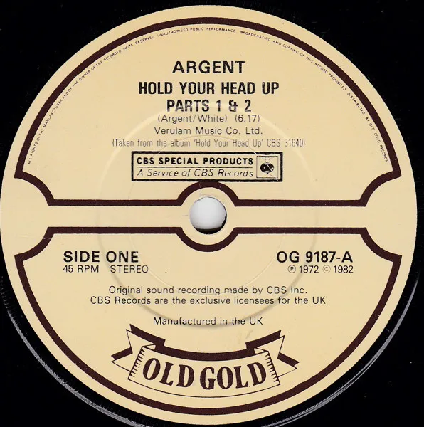 Hold Your Head Up (Parts 1 & 2)