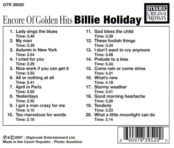 Encore Of Golden Hits