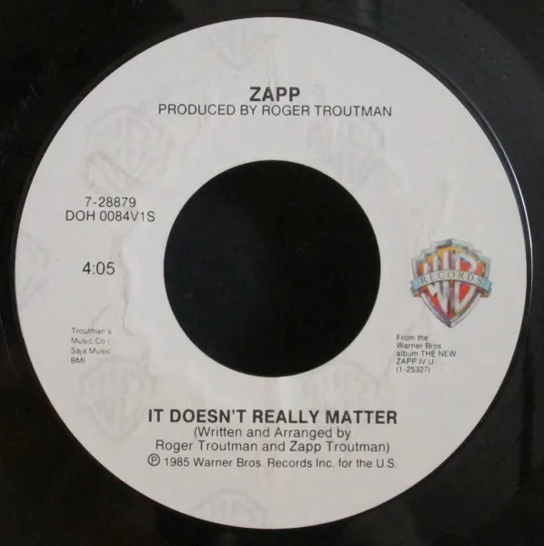 It Doesn't Really Matter / Make Me Feel Good