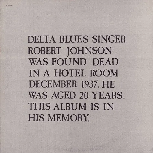 In Memory Of Robert Johnson R.I.P.